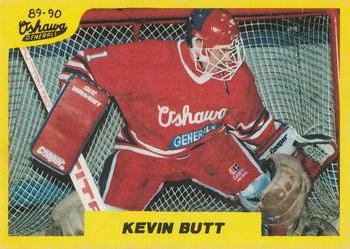 1989-90 7th Inning Sketch OHL #18 Kevin Butt Front