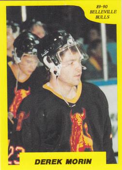 1989-90 7th Inning Sketch OHL #89 Derek Morin Front