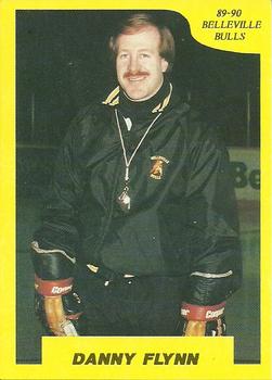 1989-90 7th Inning Sketch OHL #96 Danny Flynn Front