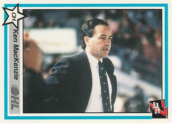 1990-91 7th Inning Sketch OHL #399 Ken MacKenzie Front
