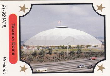 1991-92 7th Inning Sketch WHL #146 Tacoma Dome Front