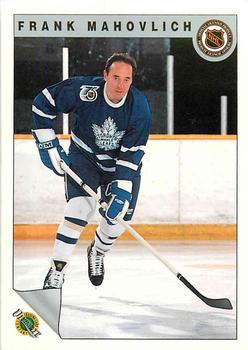 1991-92 Ultimate Original 6 French #40 Frank Mahovlich  Front
