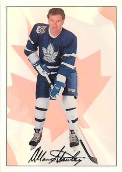 1991-92 Ultimate Original 6 French #75 Allan Stanley  Front