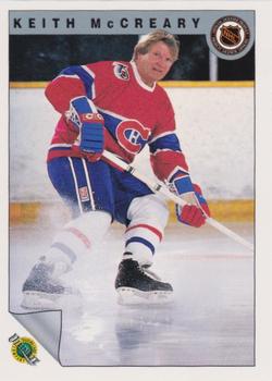 1991-92 Ultimate Original 6 French #98 Keith McCreary  Front