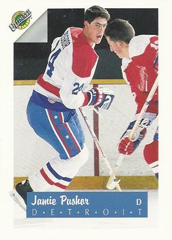 1991 Ultimate Draft #24 Jamie Pushor Front