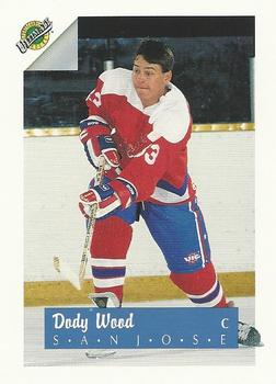 1991 Ultimate Draft #33 Dody Wood Front