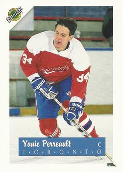 1991 Ultimate Draft #34 Yanic Perreault Front