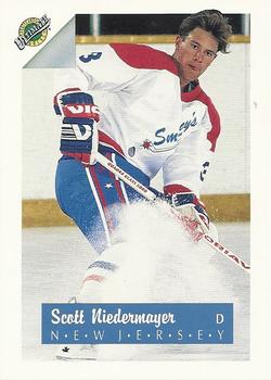 1991 Ultimate Draft #3 Scott Niedermayer Front