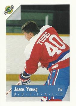 1991 Ultimate Draft #40 Jason Young Front