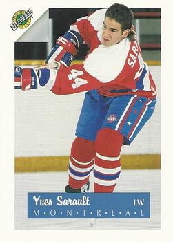 1991 Ultimate Draft #44 Yves Sarault Front