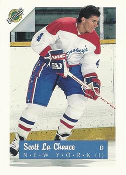 1991 Ultimate Draft #4 Scott Lachance Front