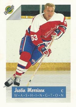 1991 Ultimate Draft #52 Justin Morrison Front