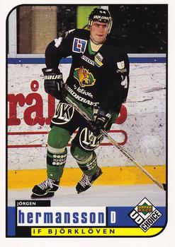 1998-99 UD Choice Swedish #20 Jorgen Hermansson Front