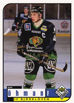 1998-99 UD Choice Swedish #26 Jens Ohman Front