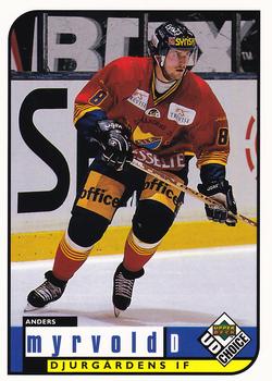 1998-99 UD Choice Swedish #54 Anders Myrvold Front