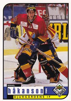 1998-99 UD Choice Swedish #58 Mikael Hakanson Front