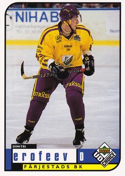 1998-99 UD Choice Swedish #89 Dimitri Erofeev Front