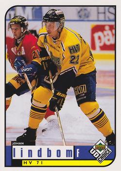 1998-99 UD Choice Swedish #114 Johan Lindbom Front