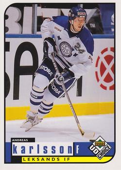 1998-99 UD Choice Swedish #124 Andreas Karlsson Front