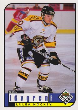 1998-99 UD Choice Swedish #142 Mikael Lovgren Front