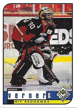 1998-99 UD Choice Swedish #149 Andrew Verner Front