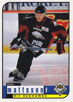 1998-99 UD Choice Swedish #163 Jesper Mattsson Front