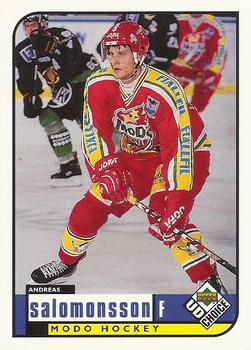 1998-99 UD Choice Swedish #173 Andreas Salomonsson Front