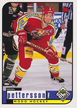 1998-99 UD Choice Swedish #175 Mikael Pettersson Front
