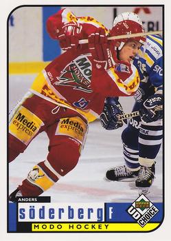 1998-99 UD Choice Swedish #181 Anders Soderberg Front