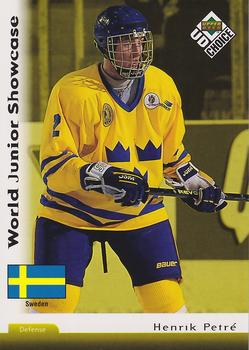 1998-99 UD Choice Swedish #217 Henrik Petre Front
