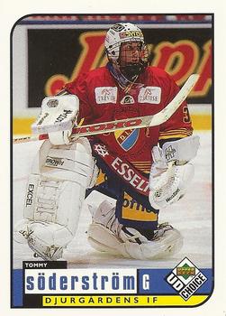 1998-99 UD Choice Swedish #49 Tommy Soderstrom Front