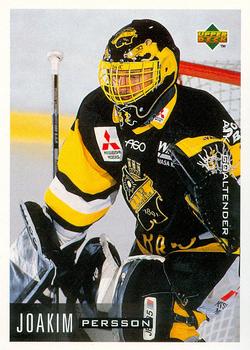 1995-96 Upper Deck Swedish Elite #1 Joakim Persson Front