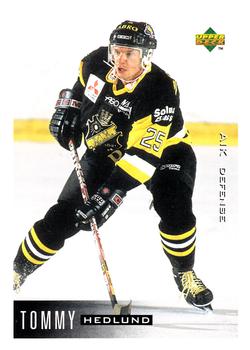 1995-96 Upper Deck Swedish Elite #7 Tommy Hedlund Front
