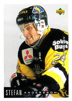 1995-96 Upper Deck Swedish Elite #12 Stefan Andersson Front