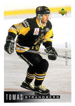 1995-96 Upper Deck Swedish Elite #13 Tomas Strandberg Front