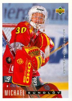 1995-96 Upper Deck Swedish Elite #19 Michael Sundlov Front