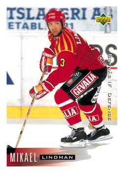 1995-96 Upper Deck Swedish Elite #21 Mikael Lindman Front