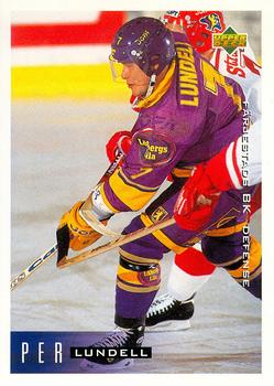 1995-96 Upper Deck Swedish Elite #59 Per Lundell Front