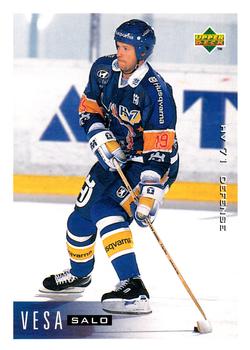 1995-96 Upper Deck Swedish Elite #81 Vesa Salo Front