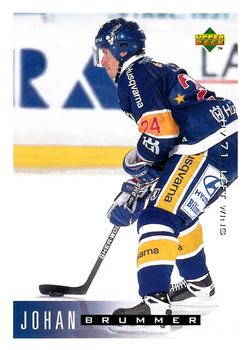 1995-96 Upper Deck Swedish Elite #93 Johan Brummer Front