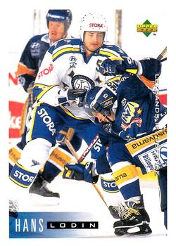 1995-96 Upper Deck Swedish Elite #97 Hans Lodin Front