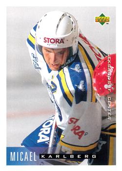 1995-96 Upper Deck Swedish Elite #104 Mikael Karlberg Front