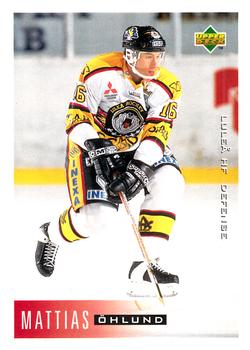 1995-96 Upper Deck Swedish Elite #119 Mattias Öhlund Front