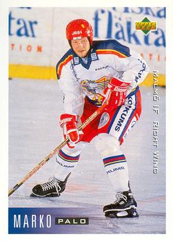 1995-96 Upper Deck Swedish Elite #140 Marko Palo Front
