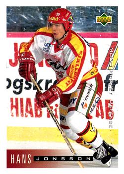 1995-96 Upper Deck Swedish Elite #156 Hans Jonsson Front