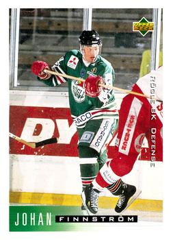 1995-96 Upper Deck Swedish Elite #173 Johan Finnström Front