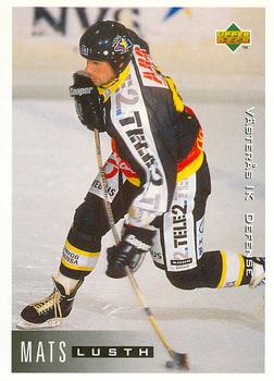 1995-96 Upper Deck Swedish Elite #192 Mats Lusth Front