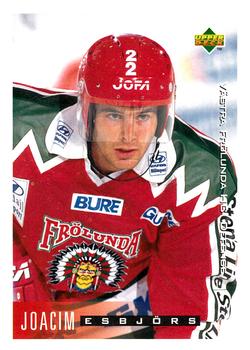 1995-96 Upper Deck Swedish Elite #205 Joacim Esbjörs Front