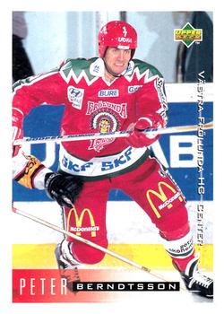 1995-96 Upper Deck Swedish Elite #213 Peter Berndtsson Front