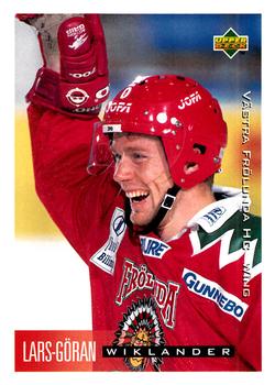 1995-96 Upper Deck Swedish Elite #217 Lars-Göran Wiklander Front